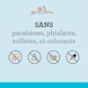 Revendication d’AVEENO® disant « Sans parabènes, phtalates, sulfates, ni colorants »