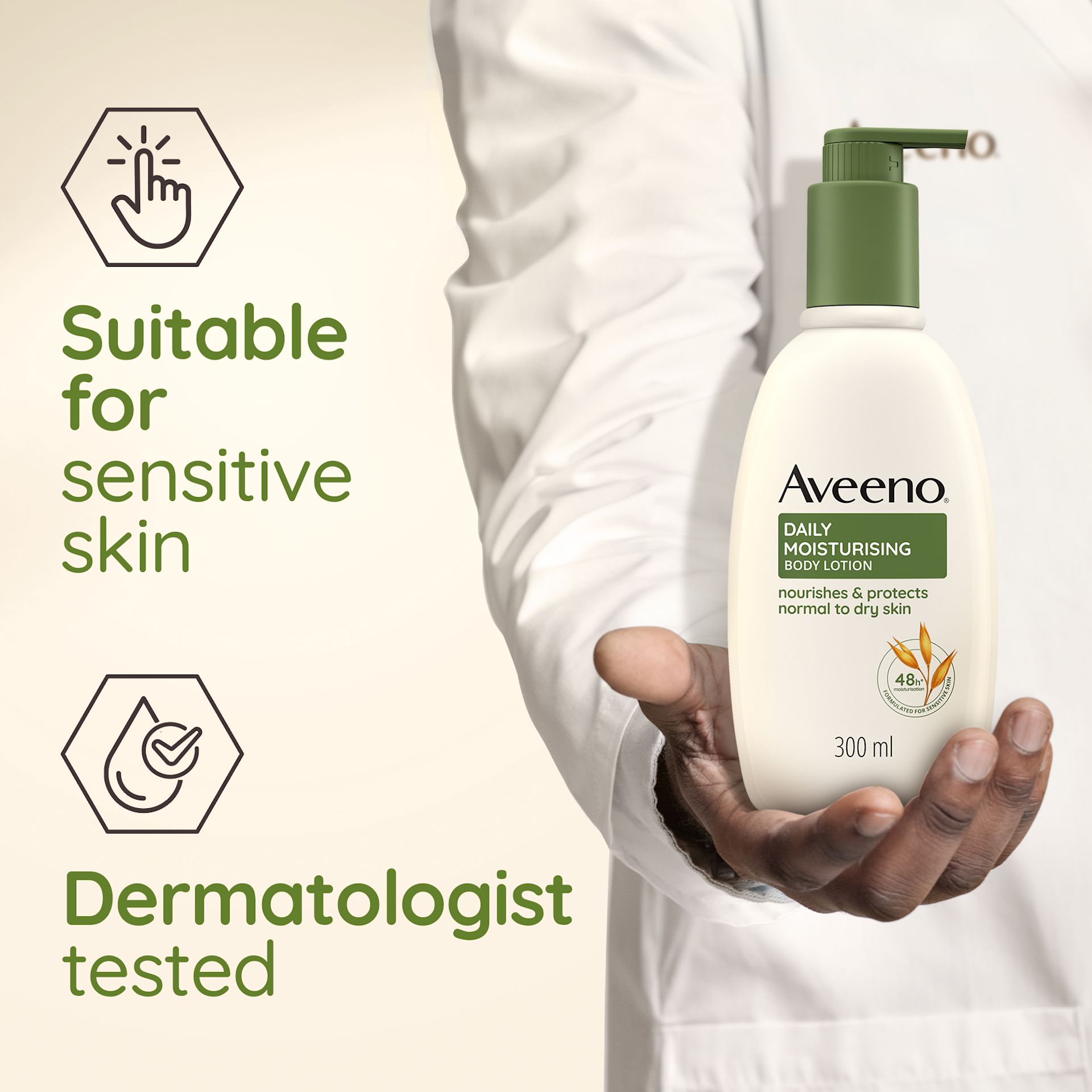 AVEENO® Daily Moisturising Body Lotion - Image 4 - Aveeno - en-IE
