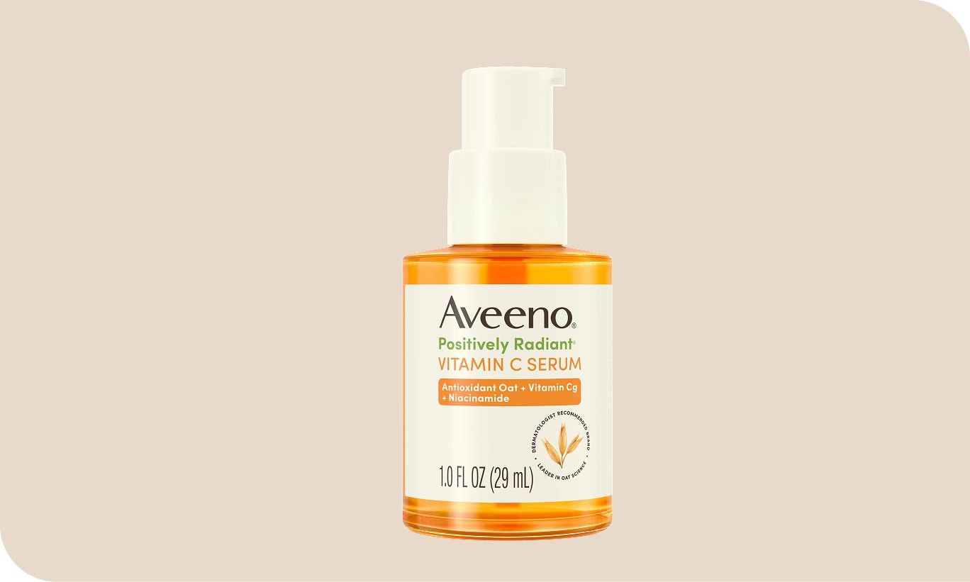 Card Protect + Glow Aveeno® Positively Radiant® Vitamin C Serum