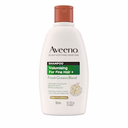 Aveeno Hair Volumising+ Fresh Greens Blend Shampoo