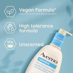 vegan formula, high tolerance formula and unscented