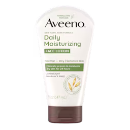 Front Pack shot of Aveeno® Daily Moisturizing Face Lotion 5oz