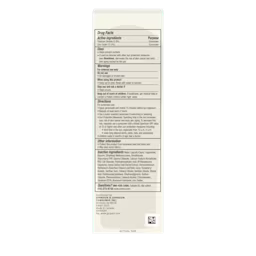 Back pack shot of Aveeno® Calm + Restore Daily Moisturizer Mineral Sunscreen 7oz