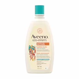 AVE NA CA 62600651020 100065102 194806 Kids Bubble Bath 568mlz 00000 Original file Vue avant du bain moussant pour enfants AVEENO®, bouteille de 568 mL