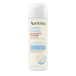 Front Pack shot of Aveeno® Eczema Therapy Rescue Relief Treatment Gel Cream