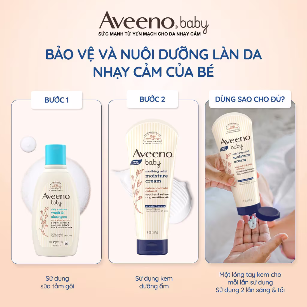 Aveeno Baby Daily Moisture Wash & Shampoo -06 Aveeno Baby Daily Moisture Wash & Shampoo