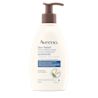 Panneau avant du flacon de la lotion hydratante apaisante AVEENO® au menthol rafraîchissant