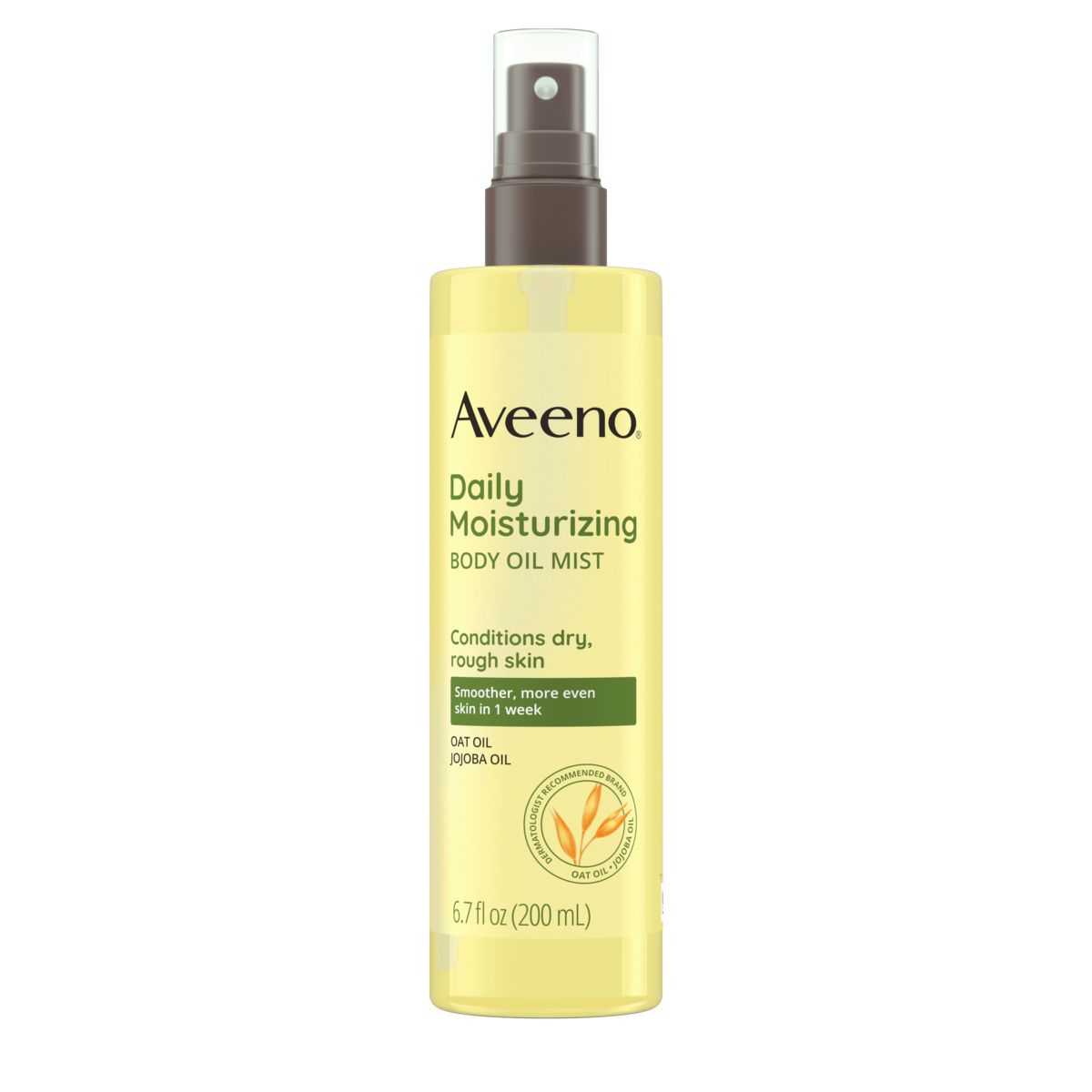 Aveeno Daily Moisturizing Body Oil Mist with Oat Oil Front