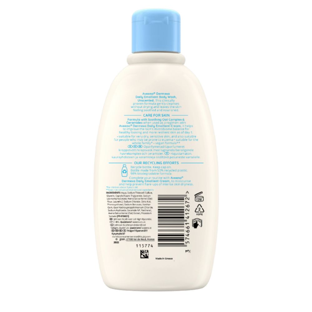 Aveeno Dermexa Daily Emollient Body Wash - Image 2 - Aveeno - en-SG