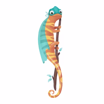 Aveeno Kids' Care Crew character called Leon the Chameleon