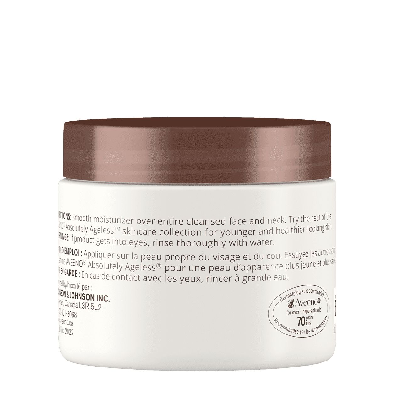Back Shot of AVEENO® Absolutely Ageless Restorative Night Cream