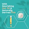 With nourishing oat oil and PHA