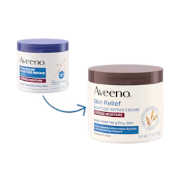Aveeno Skin Relief Intense Moisture Cream, Extra-Dry Skin Transition