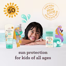Kids Continuous Protection ® Lotion Sunscreen with Broad Spectrum, SPF 50 - Image 4 - Aveeno - en-US