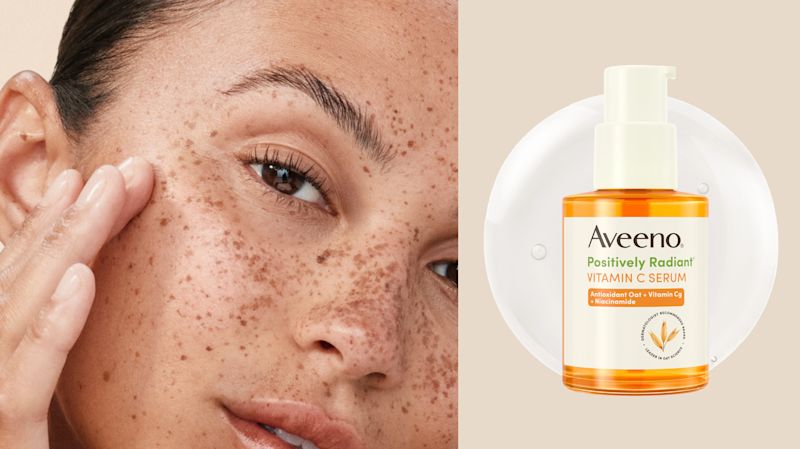 Banner Image for Aveeno® Introducing Positively Radiant® Vitamin C Serum for sensitive skin
