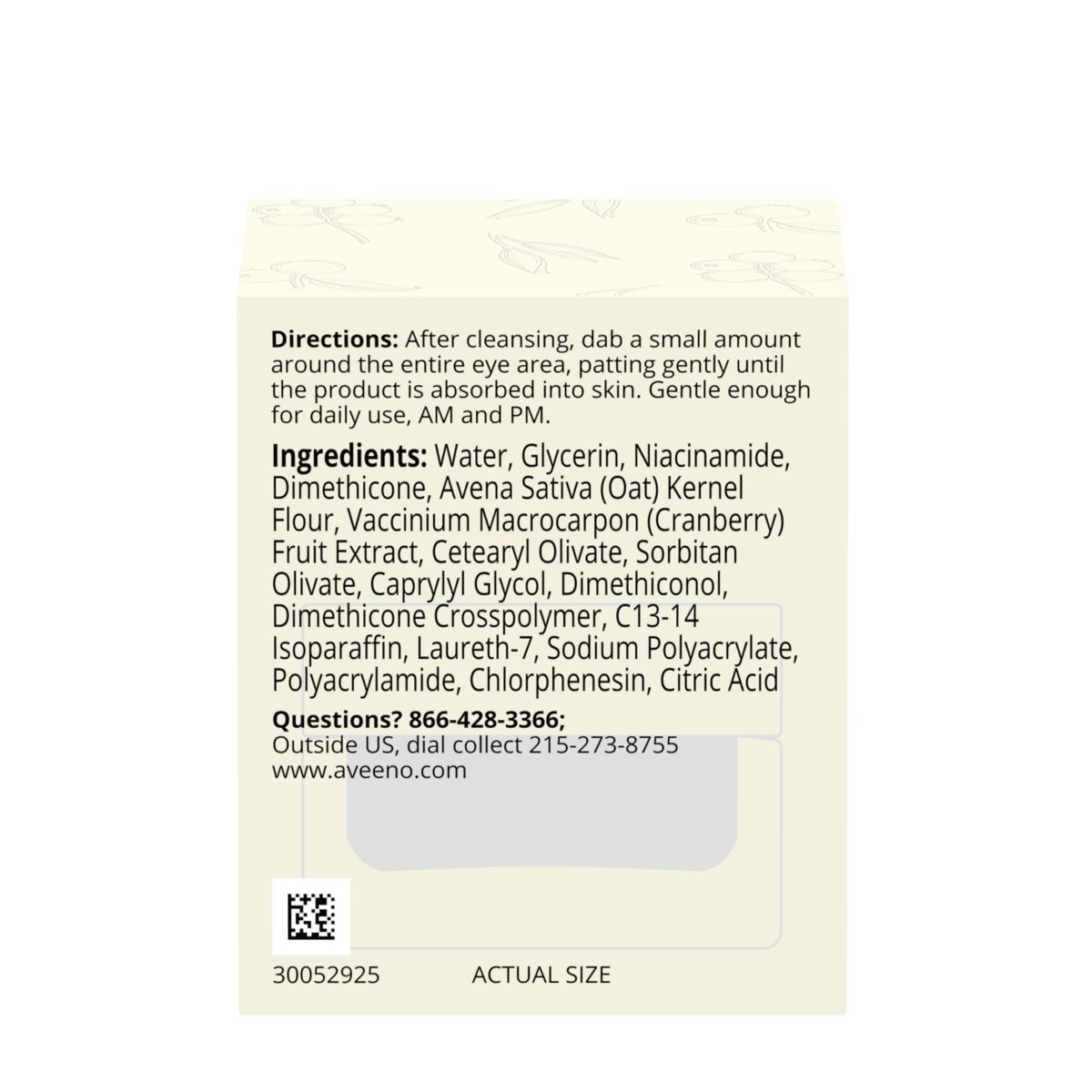 Calm + Restore ® Age Renewal Eye Gel - Image 3 - Aveeno - en-US