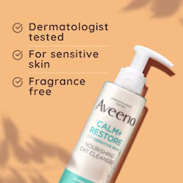 Aveeno Face Calm + Restore® Nourishing Oat Cleanser