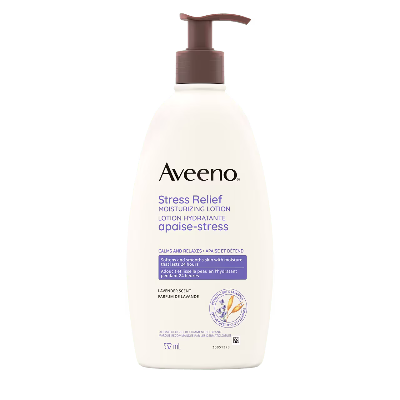 LOTION HYDRATANTE APAISE-STRESS AVEENO®, Pompe 532 ml
