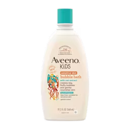 Aveeno® Kids Sensitive Skin Bubble Bath with Oat Extract 19.2 oz