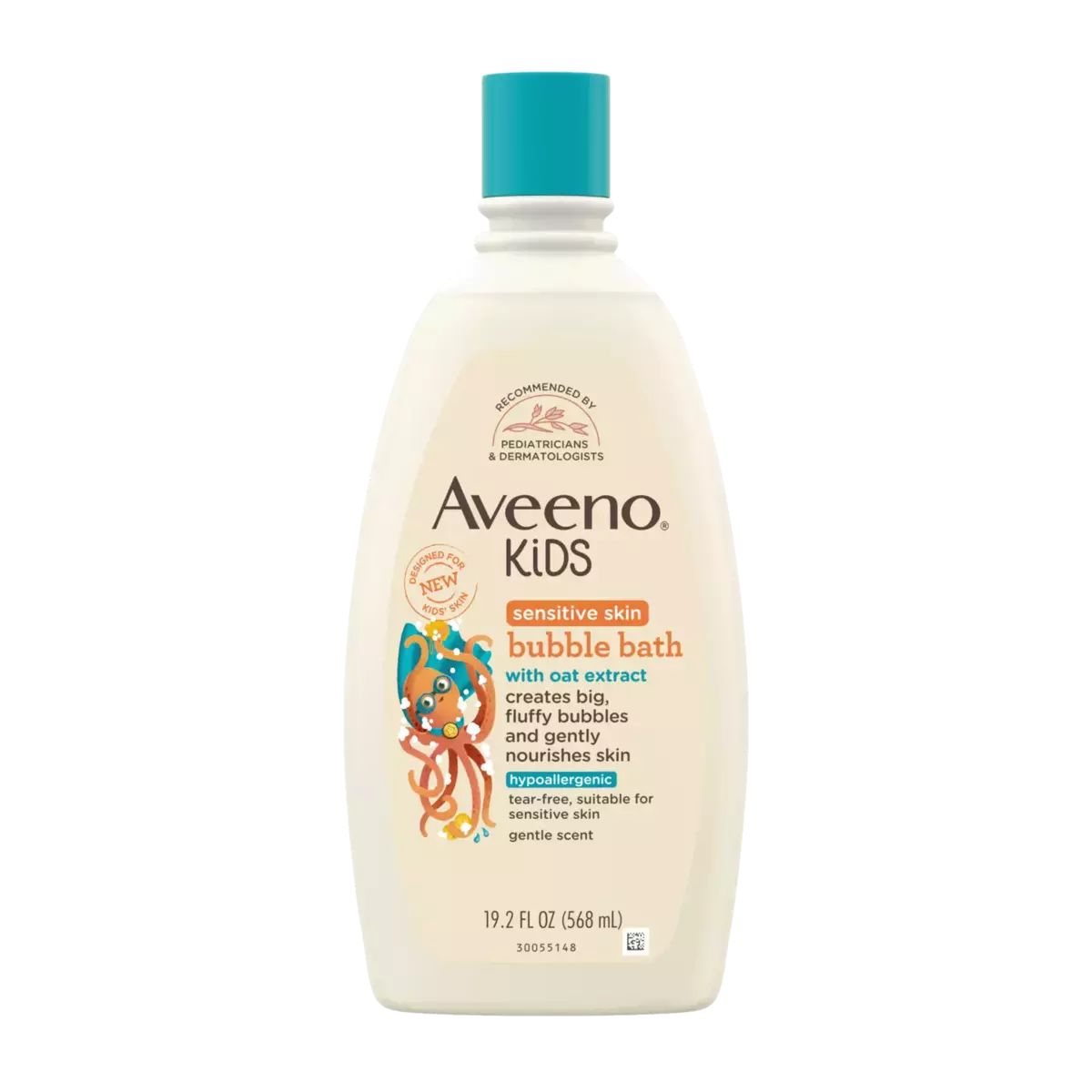 Aveeno® Kids Sensitive Skin Bubble Bath with Oat Extract 19.2 oz