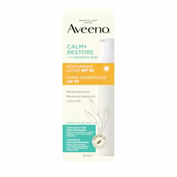 Aveeno® Calm + Restore™ hidratáló arcápoló SPF 50