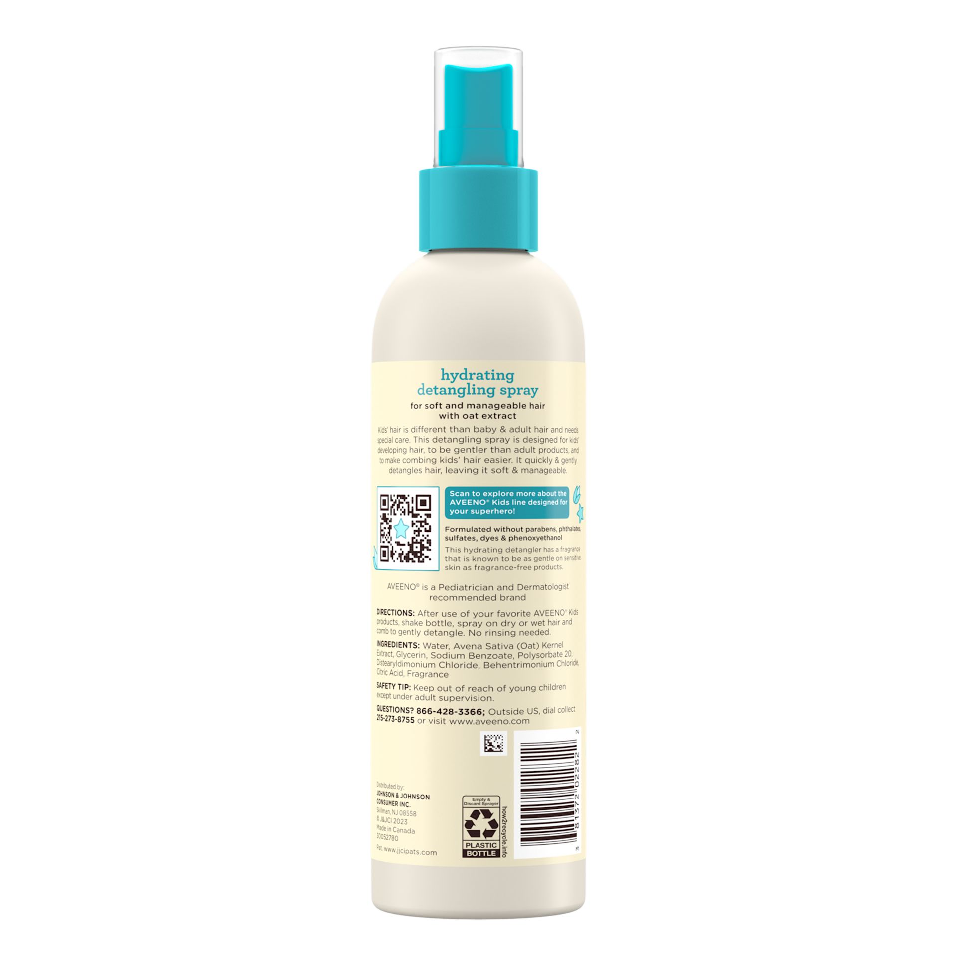 Kids Detangling Spray - Image 2 - Aveeno - en-US