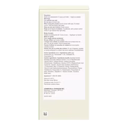 AVEENO® POSITIVELY RADIANT® Daily Moisturizer SPF 15, 120ml lotion, back label