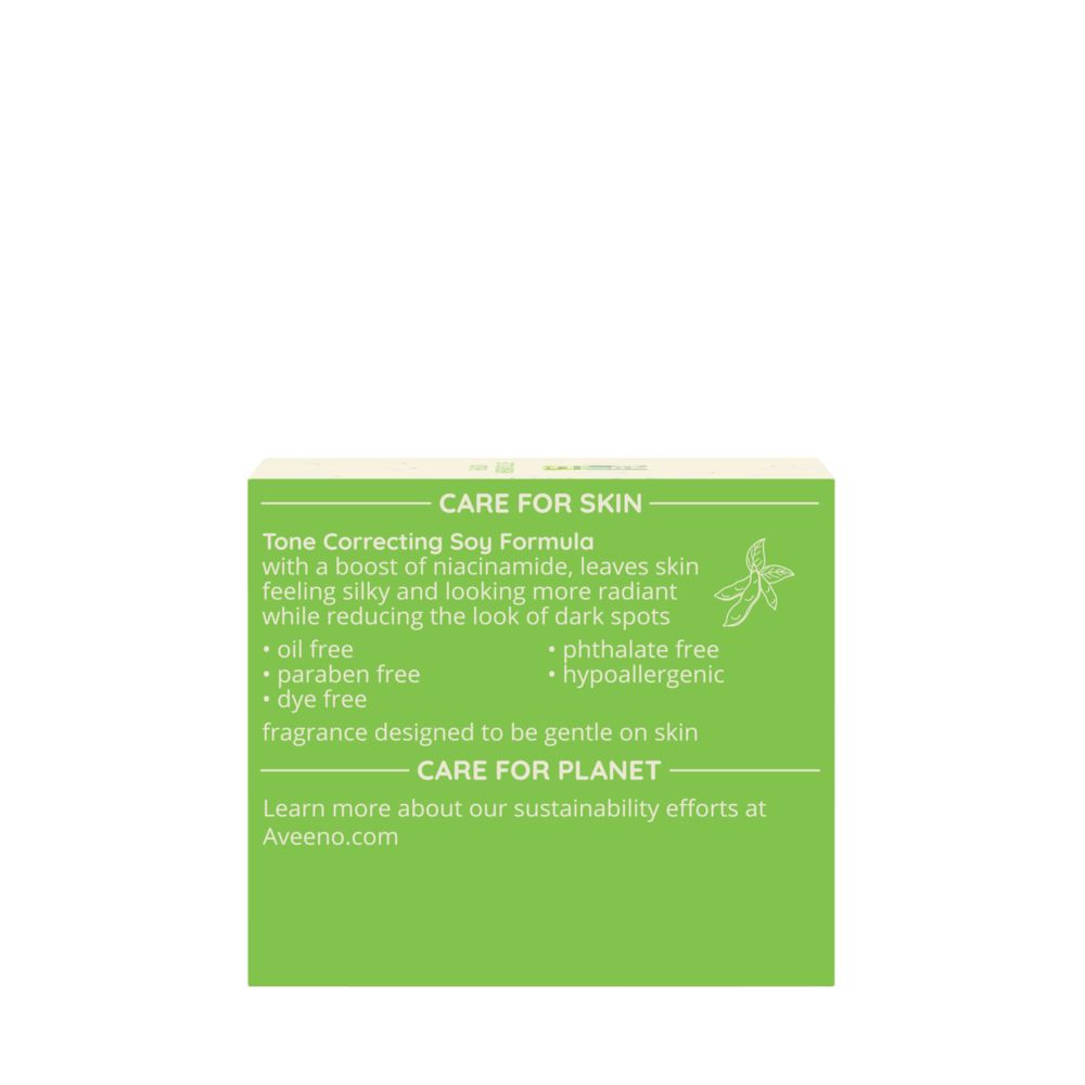 Aveeno Positively Radiant Moisturizing Night Face Cream Back