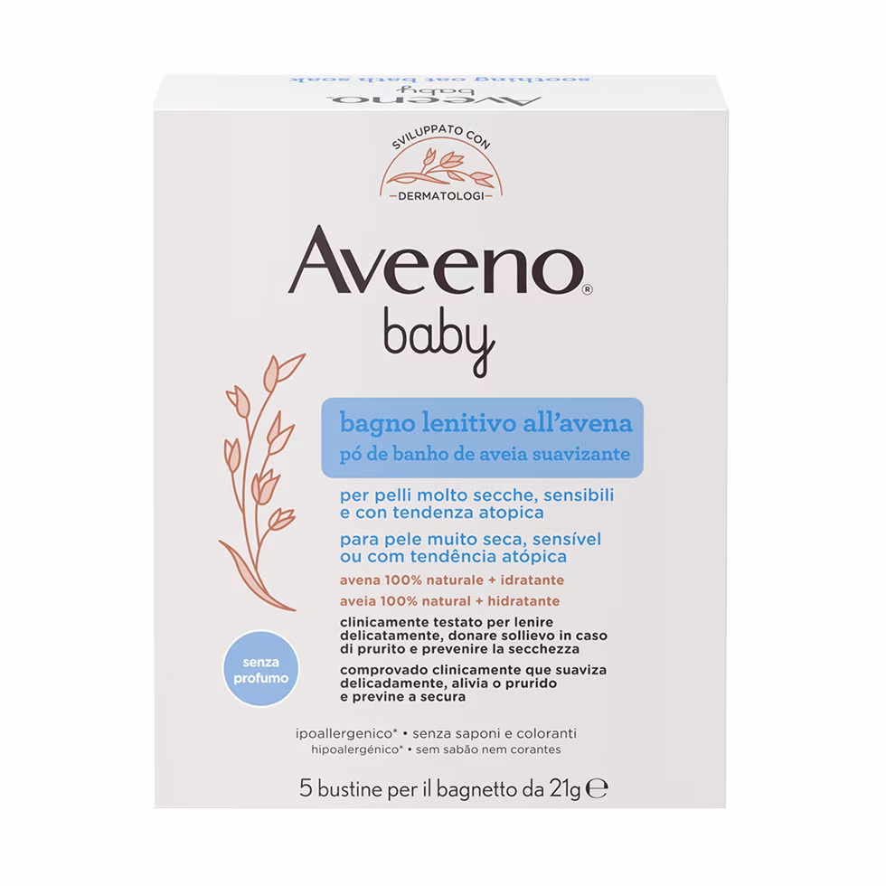 AVEENO® BABY BAGNO LENITIVO ALL’AVENA