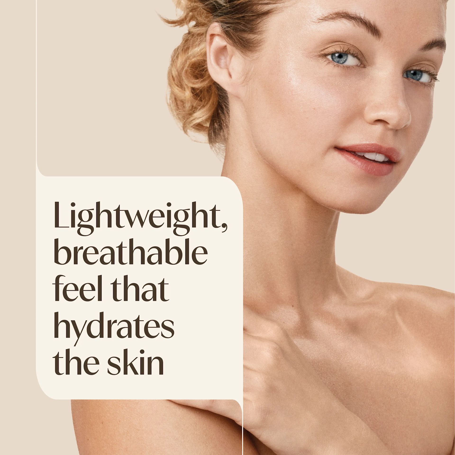 Sheer Hydration Lotion Lighweight, breathable feel that hydrates the skin