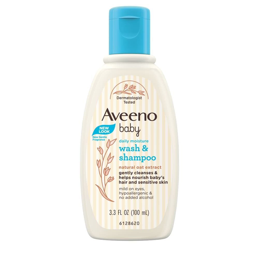 AVEENO® Baby Daily Moisture Wash & Shampoo 100mL