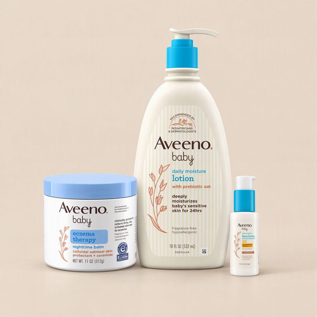 Aveeno® Image tile Shop by category - Baby product line