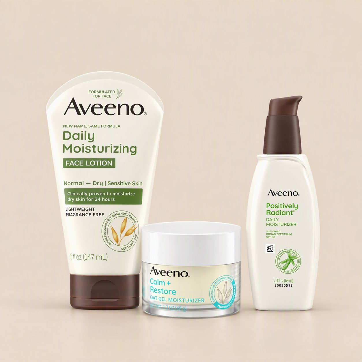  Aveeno® Image tile Shop by category - Face Moisturizers product line