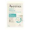 Panneau français de la boîte du gel hydratant à l'avoine AVEENO® Calm + Restore