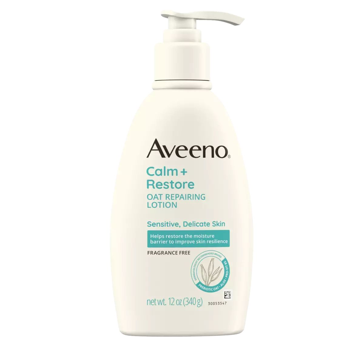 Aveeno Calm + Restore Oat Repairing Lotion Front Image