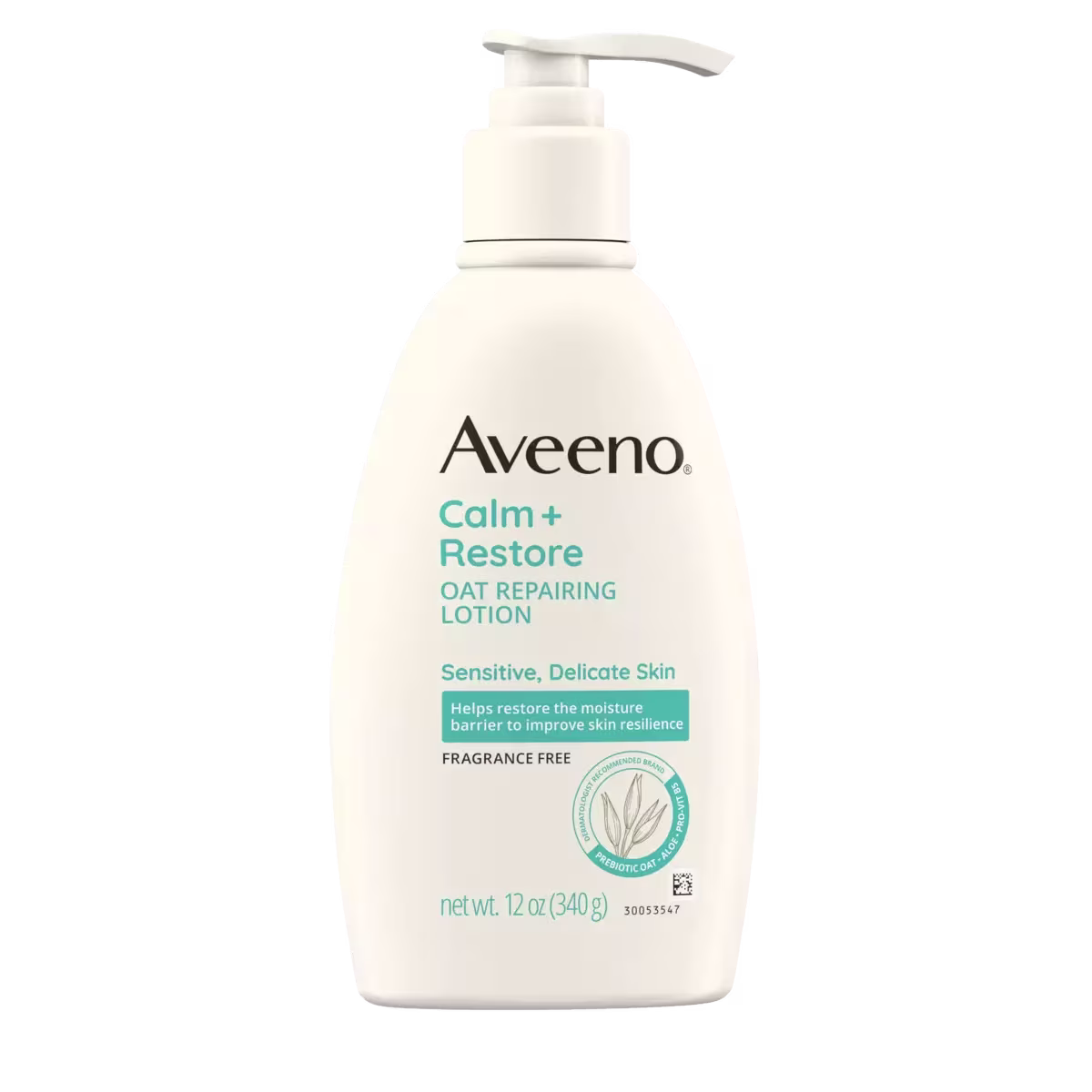 Aveeno Calm + Restore Oat Repairing Lotion Front Image