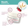 Gel Yeux régénérant antiâge Aveeno® Calm + Restore, pot en verre de 14 g, avec des revendications sur le produit : 1 semaine et 4 résultats, données à l’appui