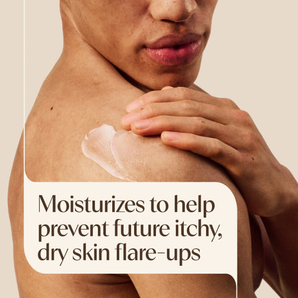 Eczema Therapy Cream Moisturizes to help prevent future itchy, dry skin flare-ups