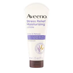 Aveeno Stress Relief Body Lotion, Lavender Scent Front