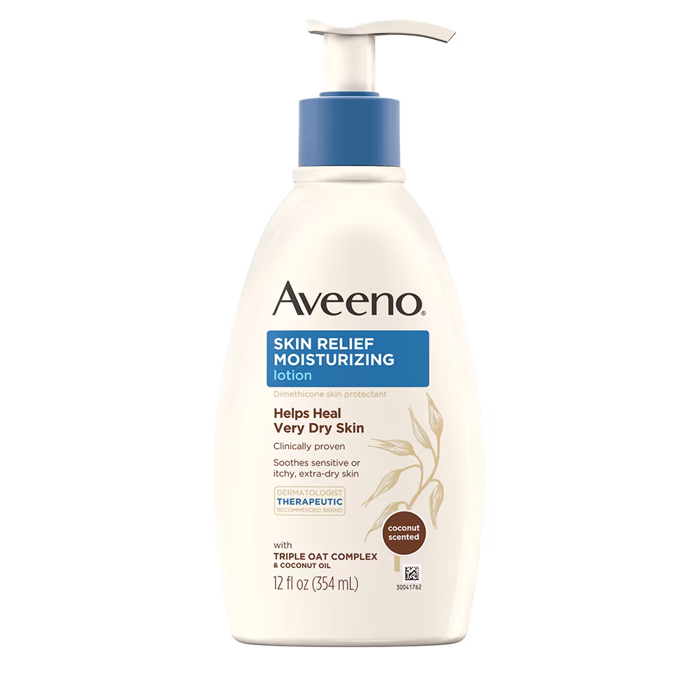 Skin Relief Moisturizing Lotion Extra Dry Skin, Coconut Scented
