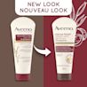 Ancien et nouvel emballage du tube de 208 ml de la crème de nuit Ultrasoins AVEENO®, avec la mention "nouveau look"