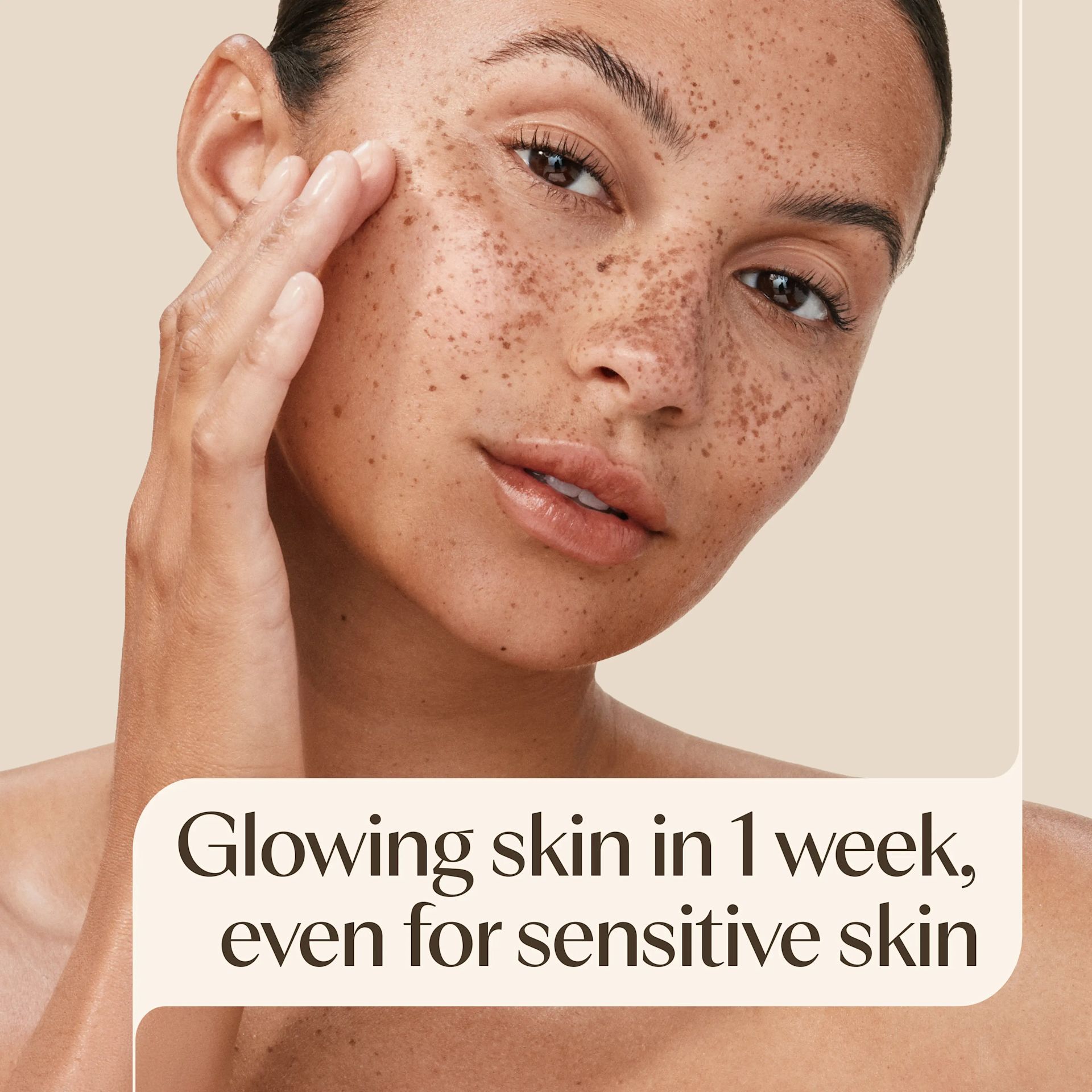 Aveeno® Positively Radiant® Vitamin C Serum glowing skin 1 week, even for sensitive skin
