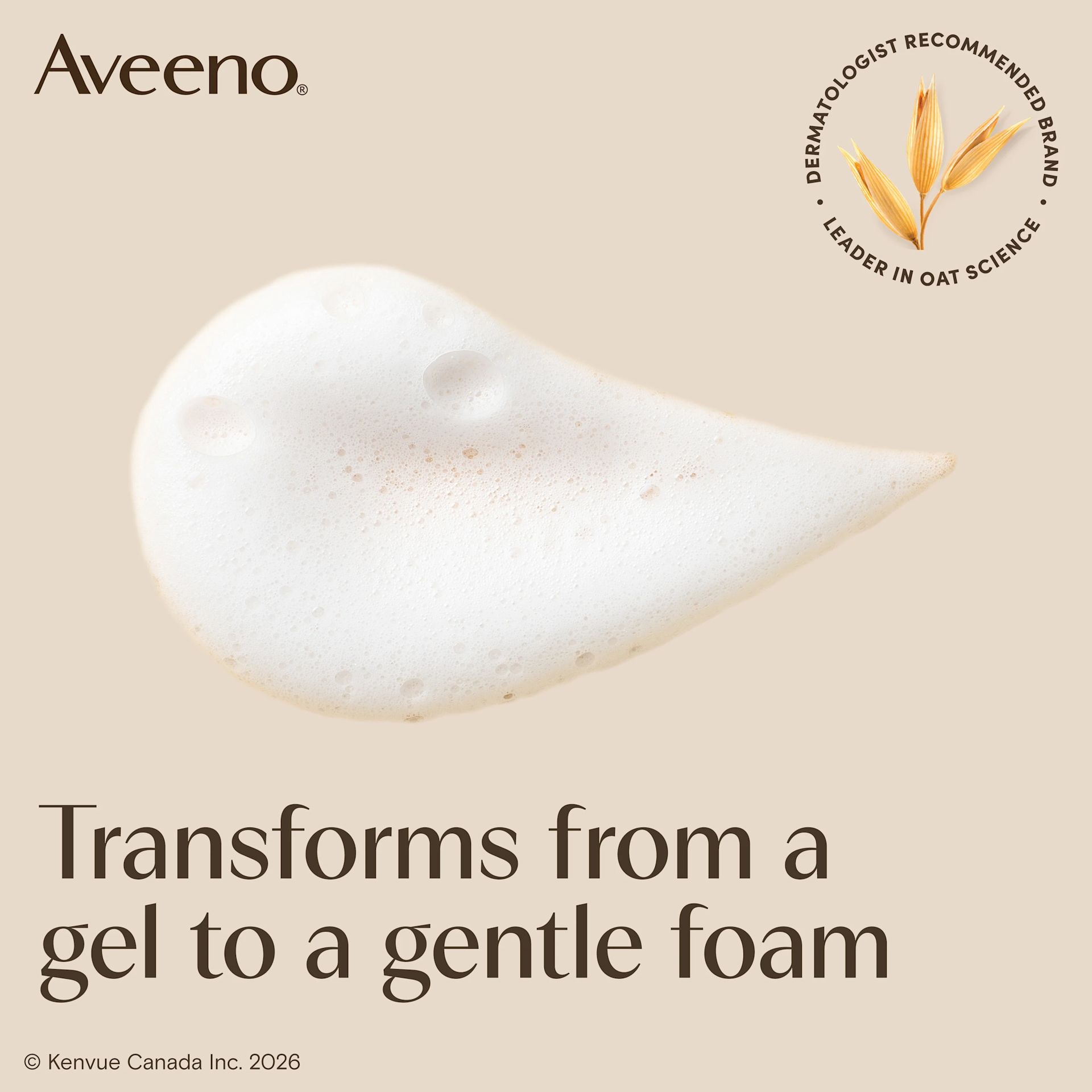 AVEENO Calm + Restore Make-Up Removing Cleanser Image 6