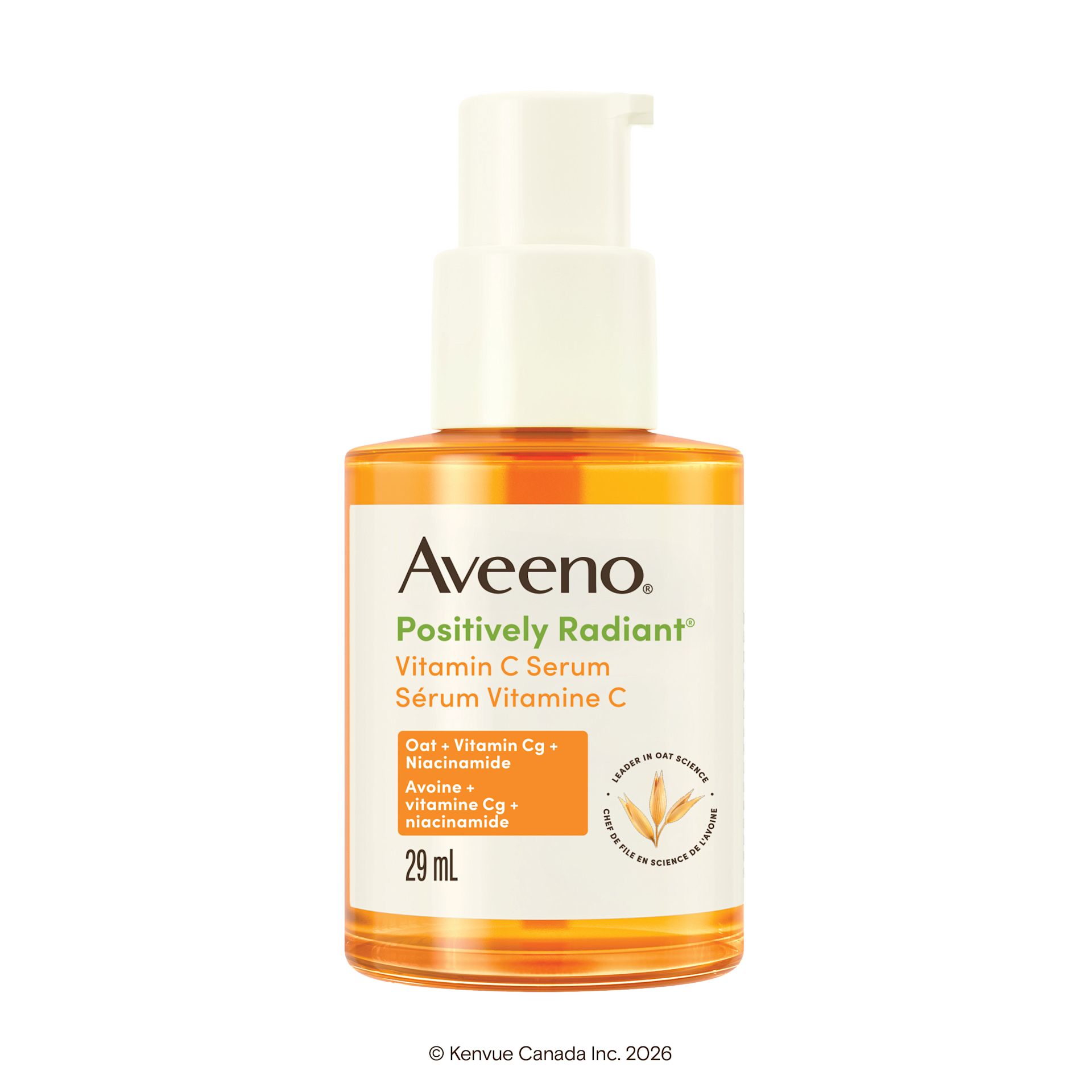 AVEENO® Positively Radiant® Vitamin C Serum Fr image 1