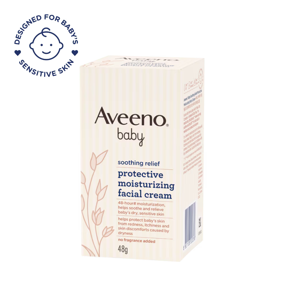 Aveeno Baby Soothing Relief Protective Moisturizing Facial Cream - Image 2 - Aveeno - en-SG