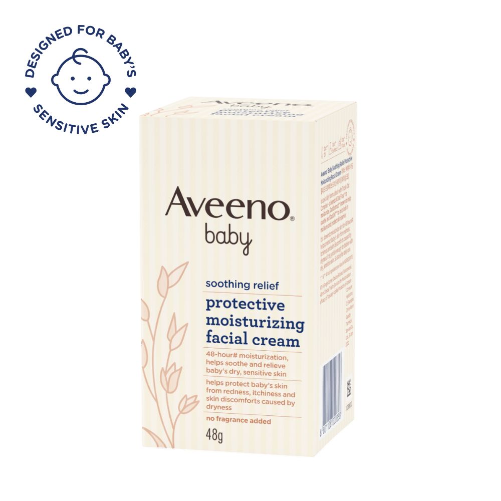 Aveeno Baby Soothing Relief Protective Moisturizing Facial Cream - Image 2 - Aveeno - en-SG