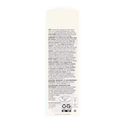 Arrière du tube de 48 g de baume cutané Aveeno® Calm + Restore pour le visage