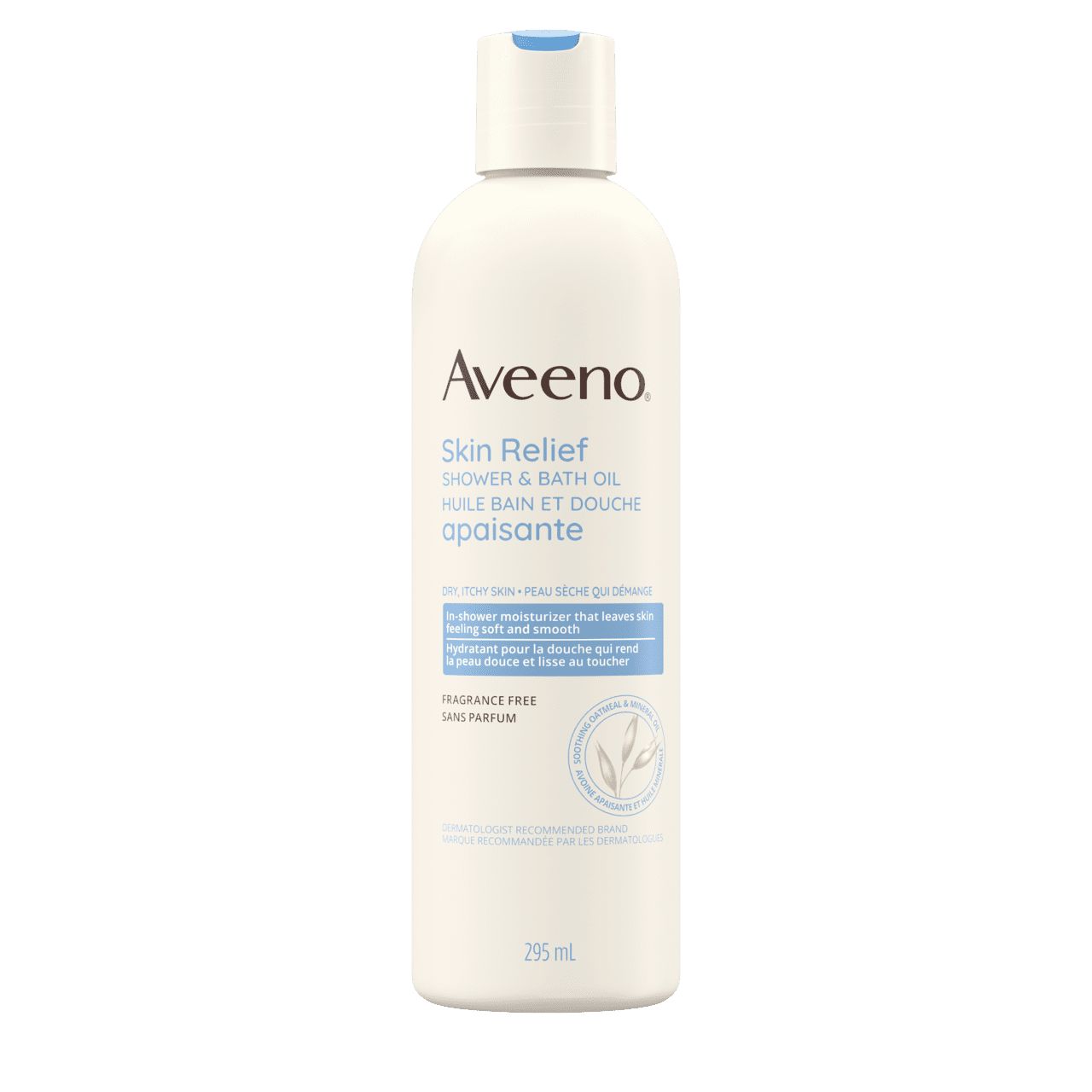 Front Shot of AVEENO® Skin Relief Shower and Bath Oil
