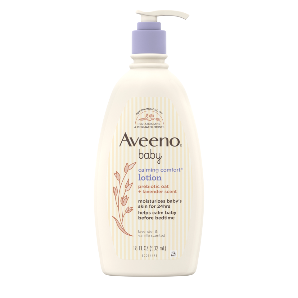 CALMING COMFORT® Baby Lotion with Prebiotic Oat | Aveeno®