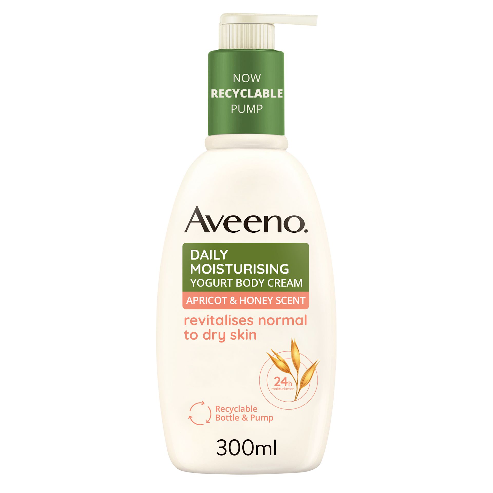 Aveeno Daily Moisturising Yogurt Body Wash Apricot & Honey